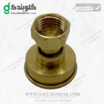 نازل سمپاش برنجی 4 سوراخ صاف