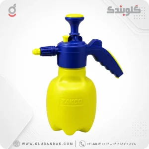 سمپاش تلمبه‌ای دستی ۲ لیتری ذاکو مدل ZC-01M آبی زرد