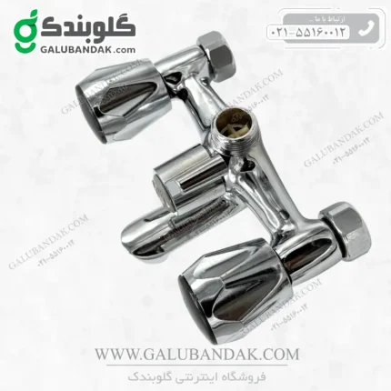 شیر آب حمام قدیمی (شیر حمام معمولی برنجی)