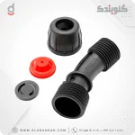 نازل پلاستیکی سمپاش ذاکو مدل ZG254 با رزوه بیرونی - تصویر 3