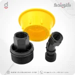 نازل پودرپاش پنج‌سوراخ آفتابگردان ذاکو مدل ZG252