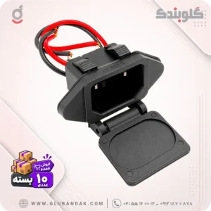 سوکت شارژ درپوش‌دار سمپاش ذاکو مدل ZG180 بسته 10 عددی